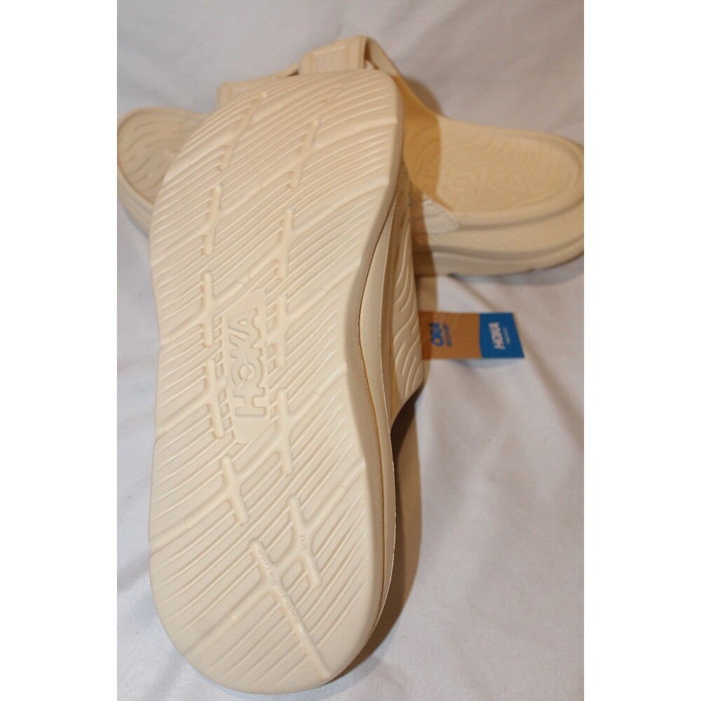 HOKA Men's Ora Luxe Recovery Slide Sandals Tan Sz 13 NWT - Picture 6 of 6